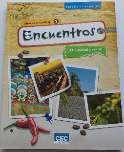 Libro de aprendizaje 1, Encuentros, El espanol para ti! CEC 9782761727730