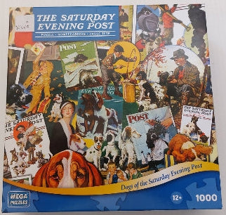 Dogs of the Saturday Evening Post Mega Puzzles  Casse-tête 1000 morceaux