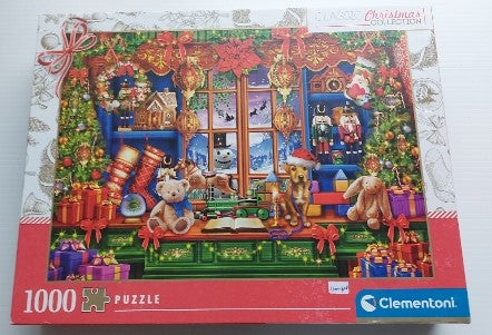 MARCHETTI, Ciro Ye Old Christmas Shoppe Clementoni 39581 Casse-tête 1000 morceaux