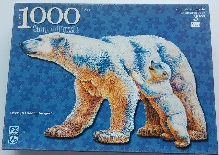 Ours blancs Schmid 78003  Casse-tête 1000 morceaux