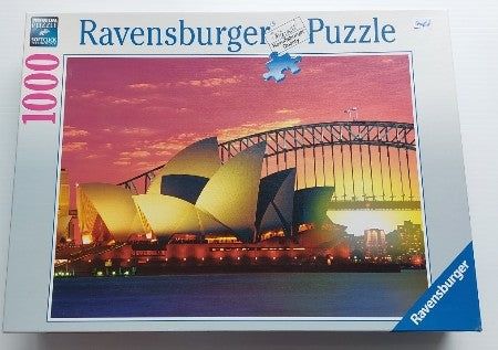 L'opéra et le Harbour Bridge Sydney Ravensburger 192113 Casse-tête 1000 morceaux