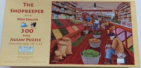 ENGLER, Don : The Shopkeeper SUNS OUT 60338 Casse-tête 300 morceaux