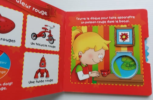 DAXHELET, François : Tourne et découvre avec Cajoline, Les couleurs BOOMERANG 9782895957034