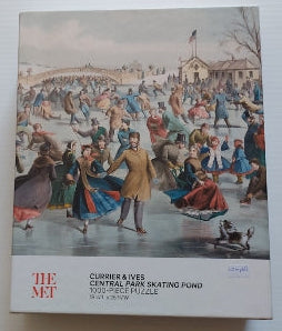 Currier & Ives Central Park Skating Pond THE MET Casse-tête 1000 morceaux