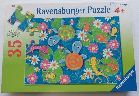 Reptiles en couleurs RAVENSBURGER 087624 Casse-tête 35 morceaux