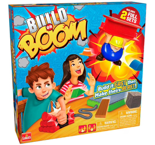 Buil or Boom  GOLIATH 77101CAN Jeux 4 ans +