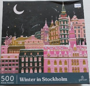 Winter in Stockholm GALISON M05323A Casse-Tête 500 morceaux