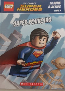 LEGO Super Heroes, La boîte à lecture : T5 Super pouvoirs SCHOLASTIC 9781443160704