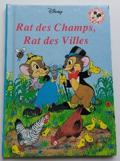 Rat des champs, rat des villes Disney Grolier CLUB MICKEY