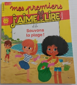 No 33 Été 2019 Mes premiers J'aime lire: Sauvons la plage!