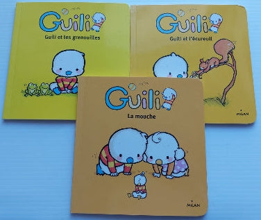 Guili et les petites bêtes : 3 histoires pour découvrir les animaux MILAN 9782745960283