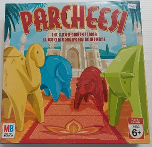 Parcheesi, le jeu classique d'origine indienne MB Milton Bradley C40337 Jeux 6 ans et plus
