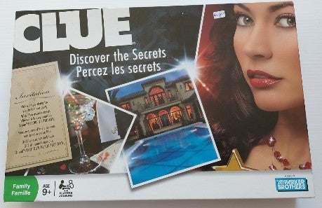 Clue Percez les secrets Parker Brothers C40613 Jeu 9 ans et plus