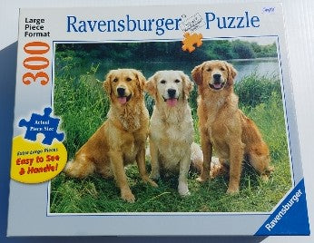 Les beaux chiens Golden Beauties Ravensburger 135264 Casse-tête 300 morceaux
