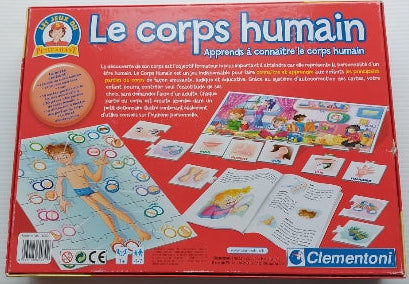 Le corps humain Petit Savant Clementoni Jeux 4-7 ans