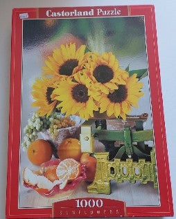 Sunflowers CASTORLAND Casse-tête 1000 morceaux