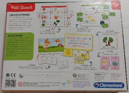 Jeux de lecture Petit Savant Clementoni Jeux 5 ans et +