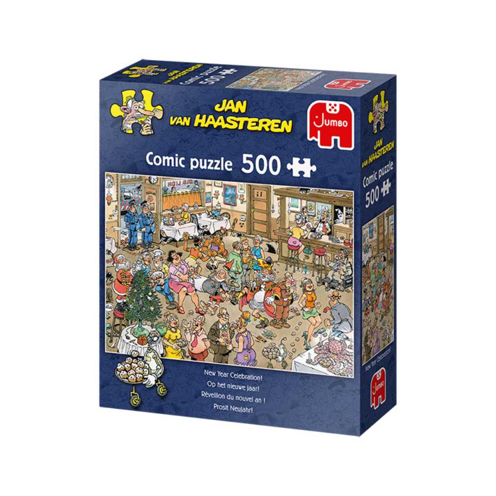 JAN van HAASTEREN Réveillon du nouvel an! JUMBO 20034 Casse-tête 500 morceaux