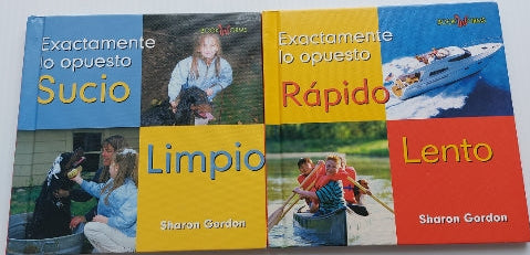 GORDON, Sharon : Sucio Limpio / Rapido Lento BOOK WORMS