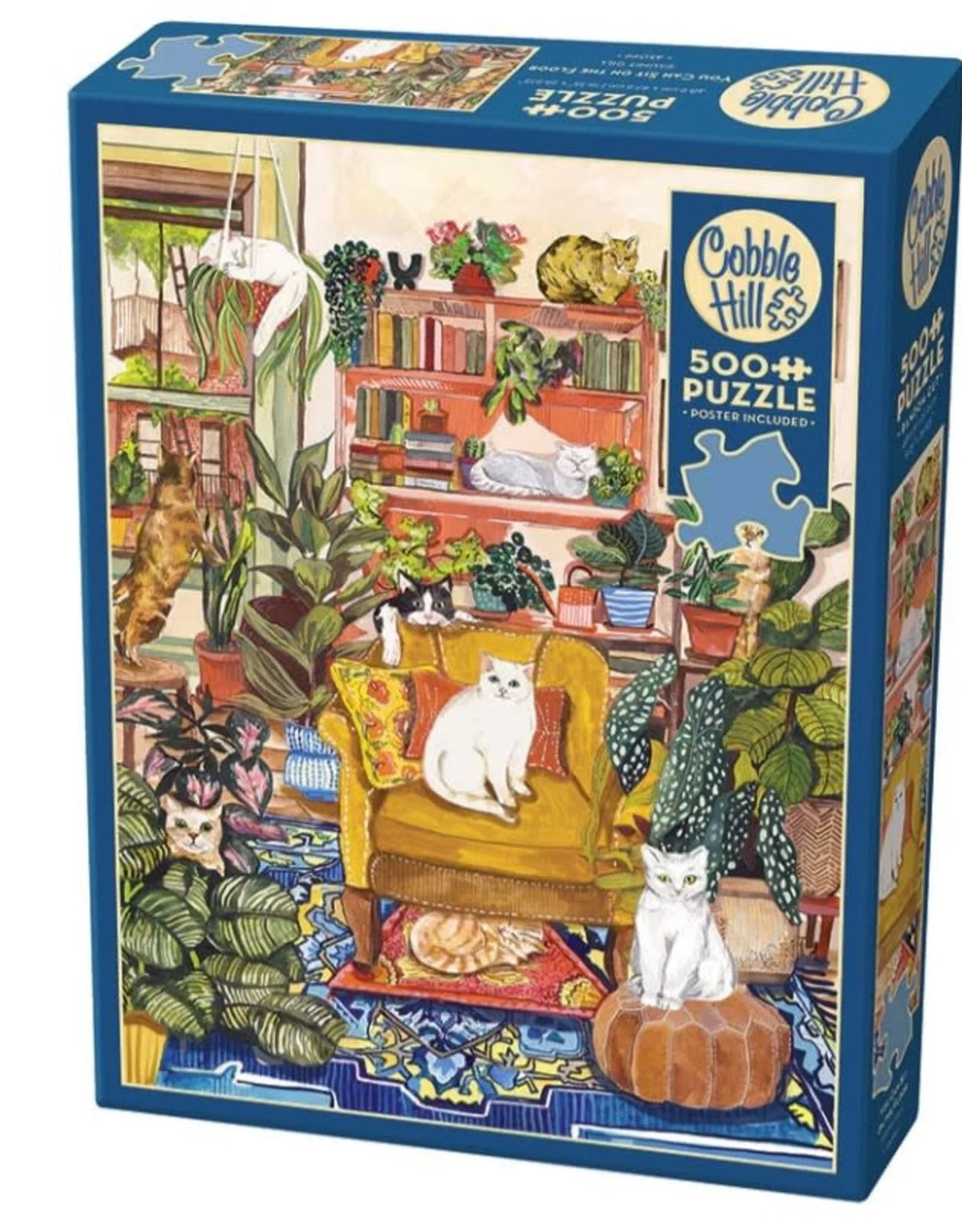 GILL, Sumit: You Can Sit on the Floor COBBLE HILL 45099 Casse-tête 500 morceaux