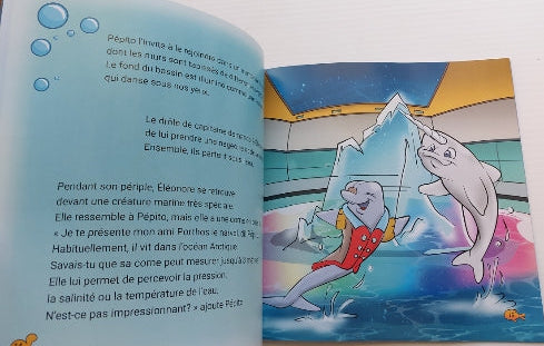 BÉDARD, Mario : Éléonore et le monde marin ROUPILLE 9782924304631
