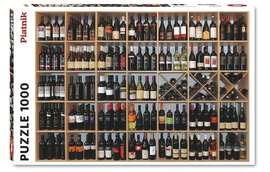 Vins / Wine Galery 535741 Casse-tête Piatnik 1000 morceaux