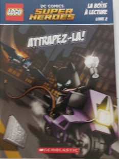 LEGO Super Heroes, La boîte à lecture : T2 Attrapez-la! SCHOLASTIC 9781443160674