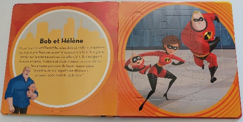 Disney Mon premier livre casse-tête : Les Incroyables 2 PHIDAL
