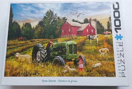 Tracteur de ferme  Farm Tractor Eurographics 2147905 Casse-tête 1000 morceaux