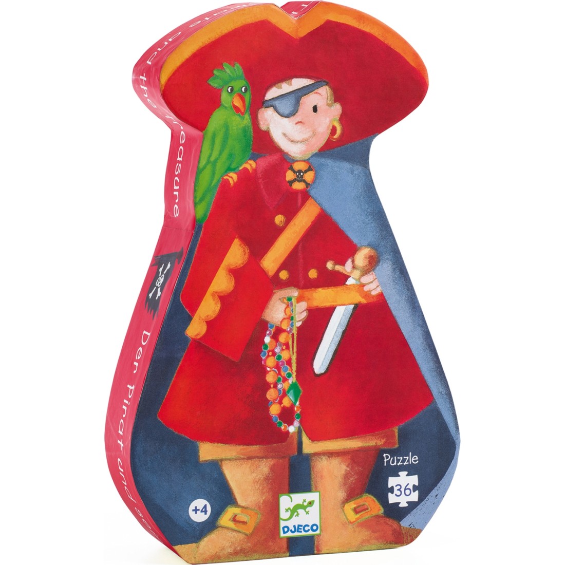 Le pirate et son trésor DJ07220 Djeco Casse-tête 36 morceaux