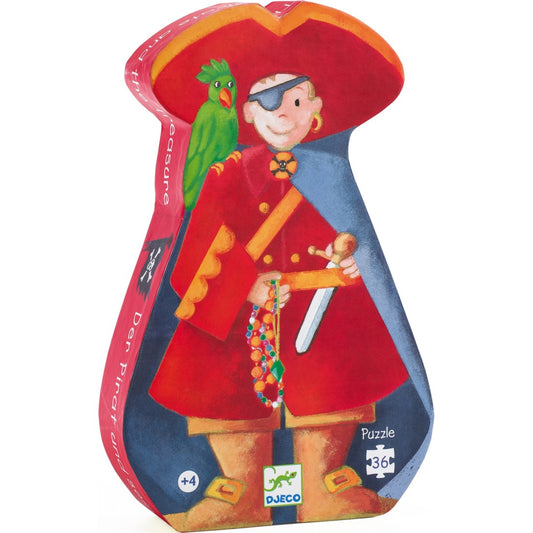 Le pirate et son trésor DJ07220 Djeco Casse-tête 36 morceaux