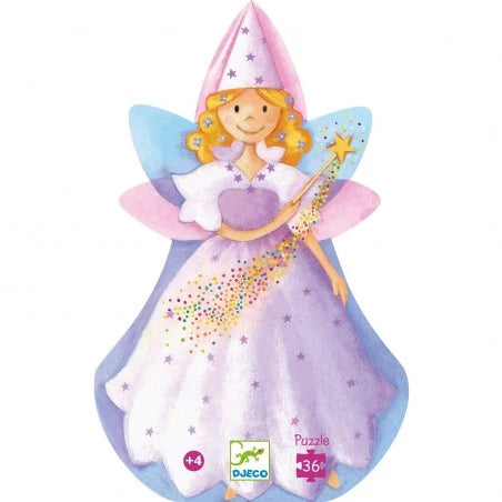 La fée et la licorne DJECO Casse-tête 36 morceaux