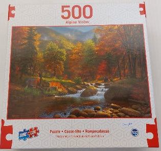 Hymne à la montagne Alpine Vistas Sure Lox Casse-tête 500 morceaux