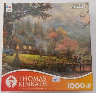 KINKADE, Thomas: Moments paisibles Ceaco  Casse-tête  1000 morceaux