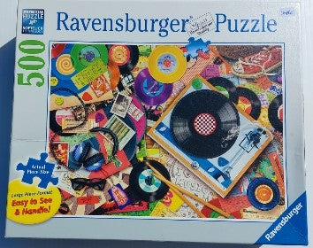 Vive le vinyl ! Ravensburger 149179 Casse-Tête 500 morceaux