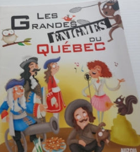 CHABLOZ, Les grandes énigmes du Québec AUZOU
