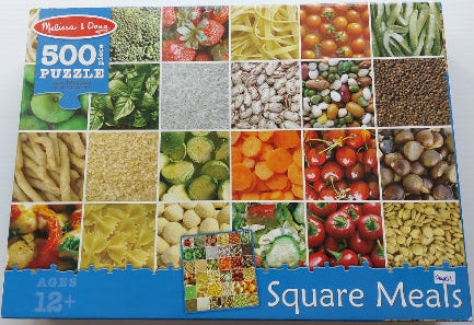 Square Meals MELISSA AND DOUG Casse-tête 500 morceaux