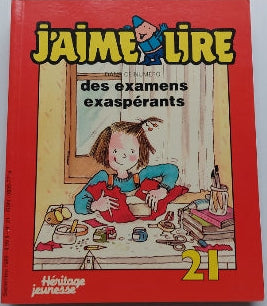 No 21 Septembre 1989 J'aime lire: Des examens exaspérants