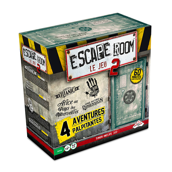 Escape room le jeu 2 RIVIERA GAMES 65110 Jeux 16 ans +