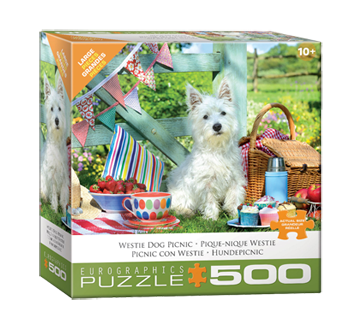 Pique-Nique Scottie / Westie Casse-tête Eurographics 500 morceaux