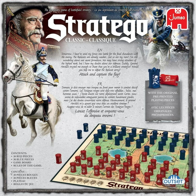 Stratego classique JUMBO OUTSET Jeux 8 ans et plus