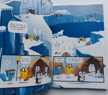 BURKS, James : Plumo et Phobie T2 Menace sur la glace SCHOLASTIC 9781443151092