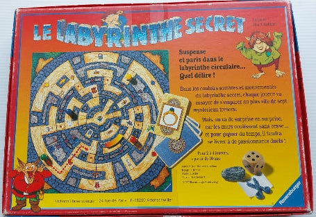 Le labyrinthe secret Ravensburger 261239 Jeux 10 ans et plus