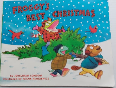 LONDON REMKIEWICZ : Froggy's best christmas SCHOLASTIC 9780439329170