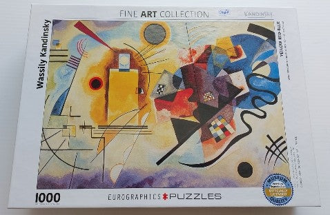 KANDINSKY, Wassily Yellow-Red-Blue Eurographics 6000-3271 Casse-tête 1000 morceaux