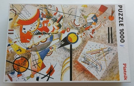 KANDINSKY, Wassily Bustling Aquarelle 1923 PIATNIK 539640 Casse-tête 1000 morceaux