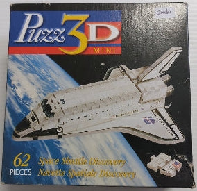 Navette Spatiale Discovery Mini WREBBIT 3D Casse-tête 62 morceaux