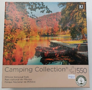 Camping Collection : Parc national de Plitvice KI Puzzle Casse-tête 550 Morceaux