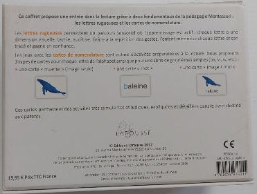 Mon grand coffret Montessori d'initiation à la lecture Larousse Jeux 3 ans et plus