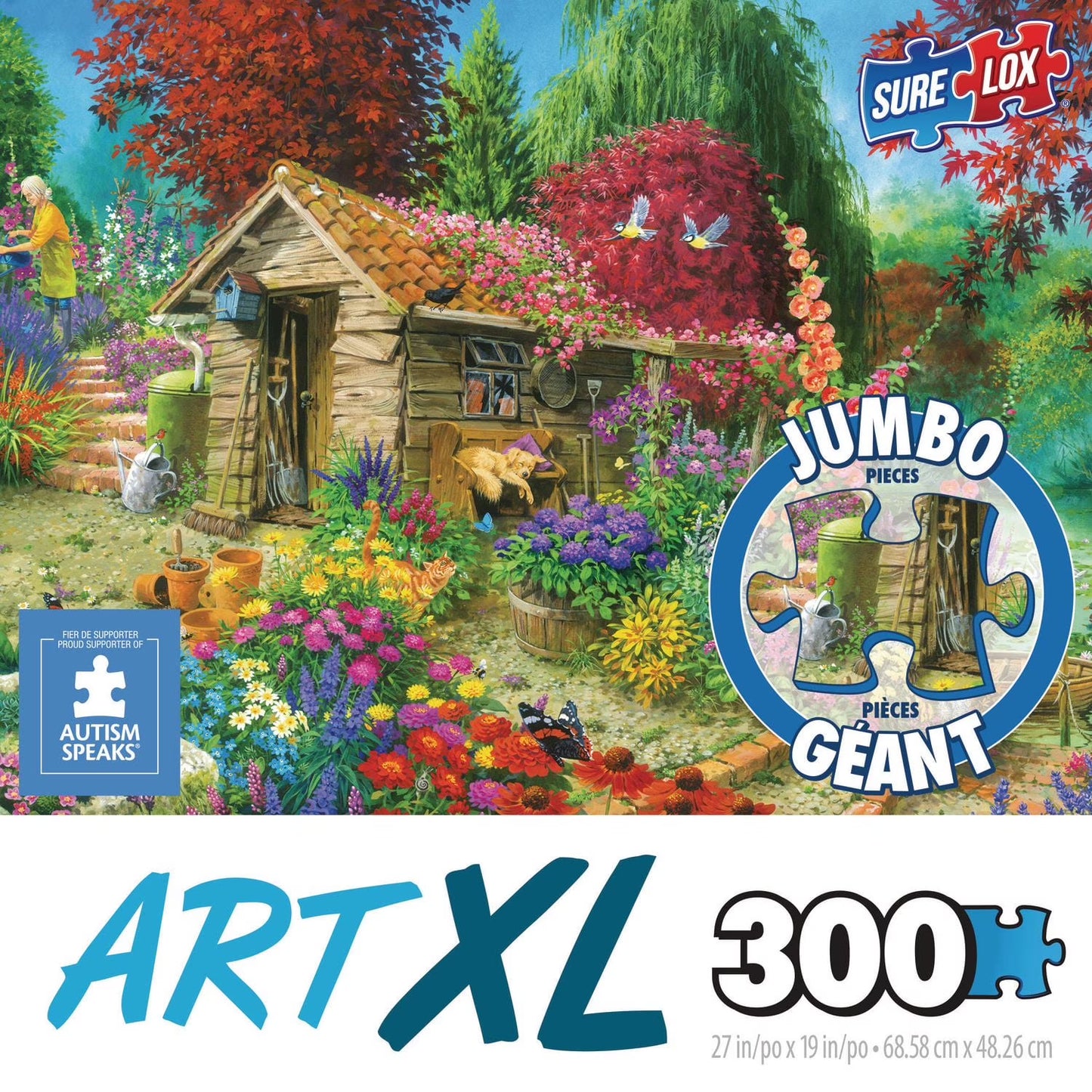 La cabane de jardin Sure-Lox Casse-tête 300 morceaux